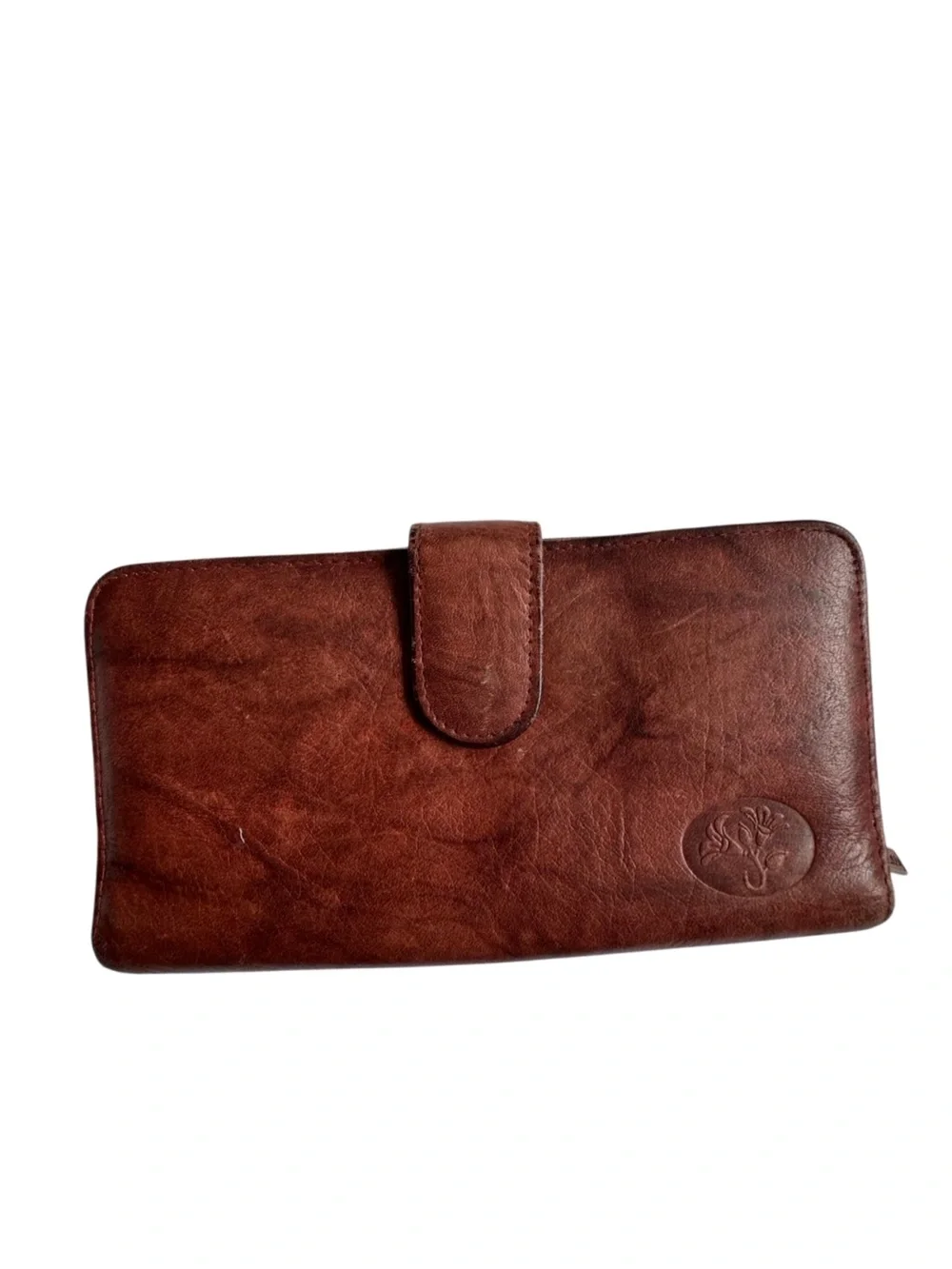 Buxton Brown Leather Bifold Wallet Brown Classic